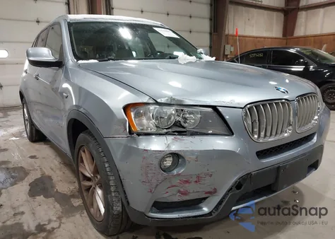 2013 BMW X3 xDrive28I из США, поврежденный, VIN 5UXWX9C54D0D08152